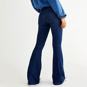 NWT: Free People Penny Pull-On Flare Jeans